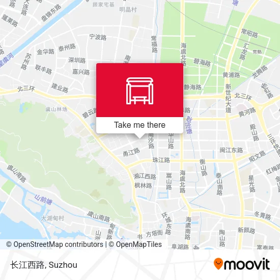 长江西路 map