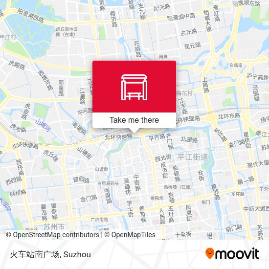 火车站南广场 map
