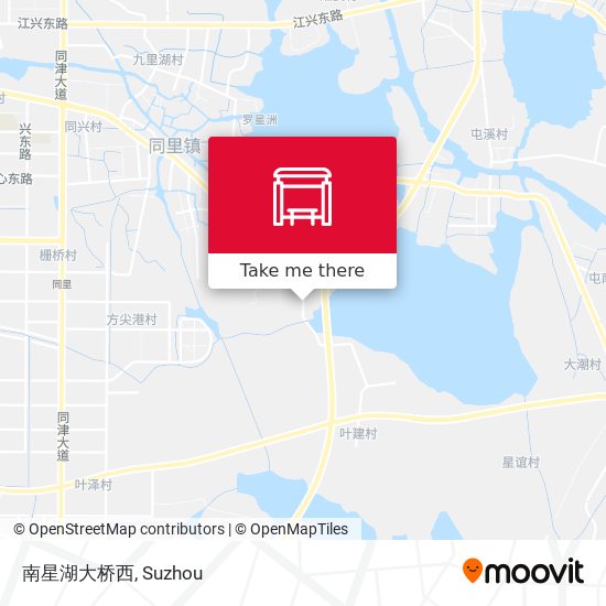 南星湖大桥西 map