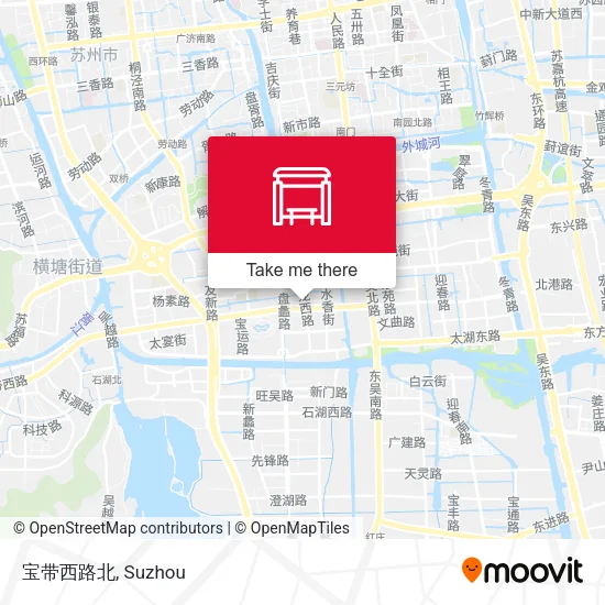 宝带西路北 map