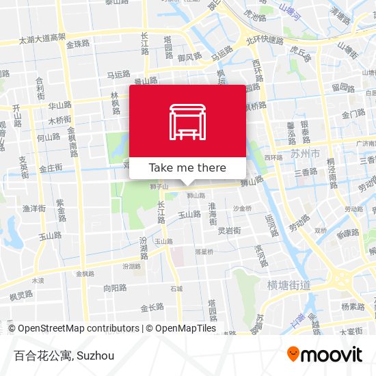 百合花公寓 map