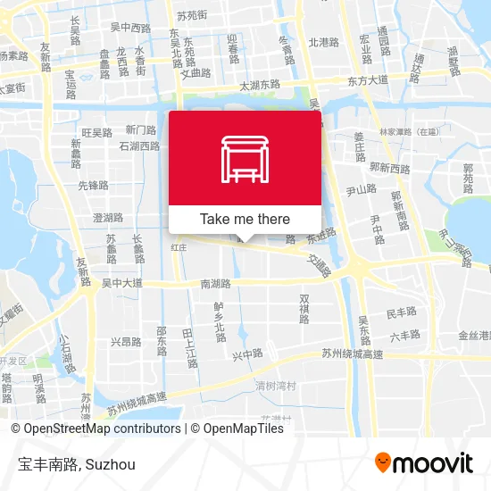 宝丰南路 map