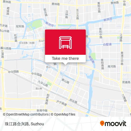 珠江路合兴路 map
