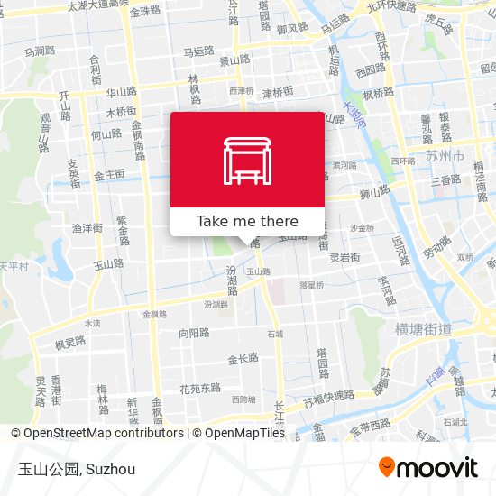 玉山公园 map