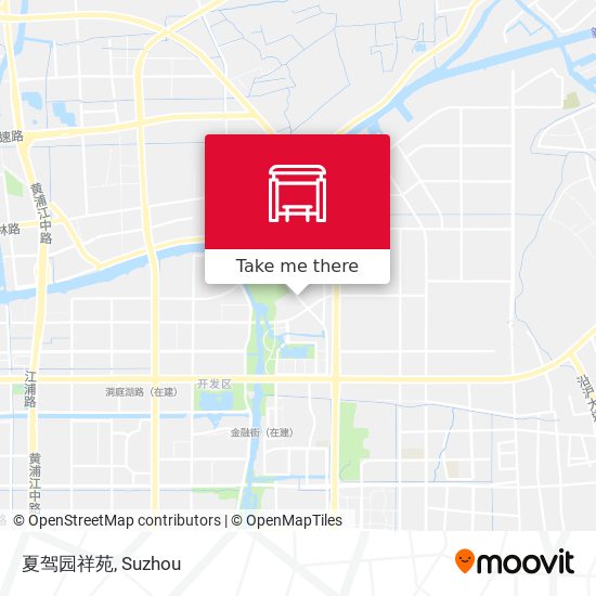夏驾园祥苑 map