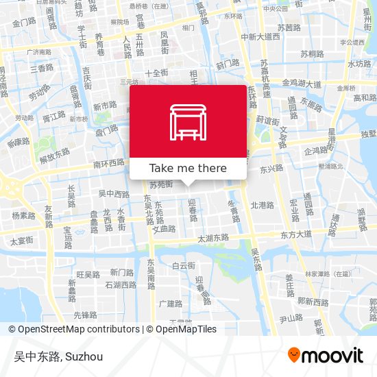 吴中东路 map