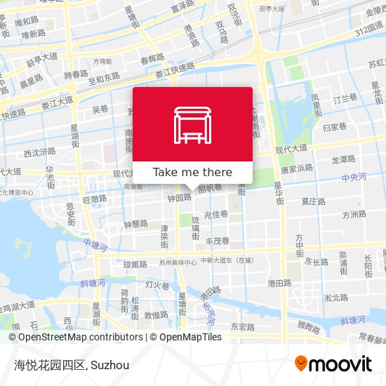 海悦花园四区 map