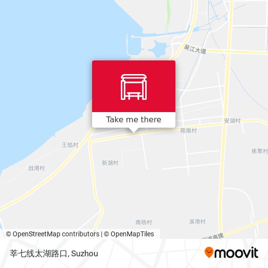 莘七线太湖路口 map