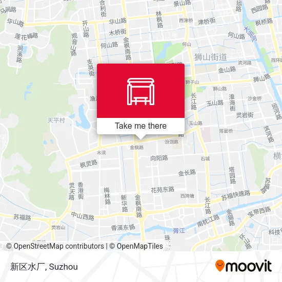 新区水厂 map