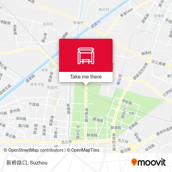 新桥路口 map