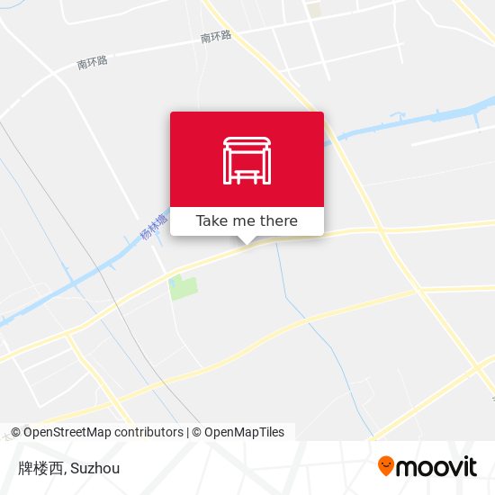 牌楼西 map