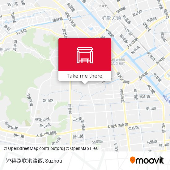 鸿禧路联港路西 map