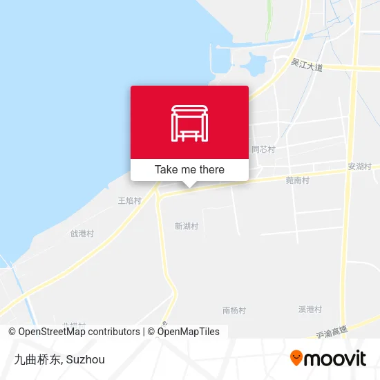 九曲桥东 map