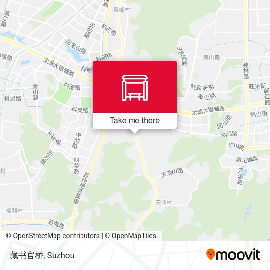 藏书官桥 map