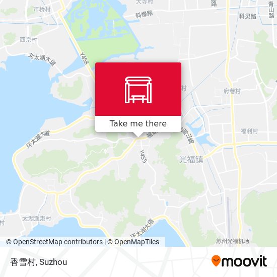 香雪村 map