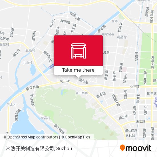 常熟开关制造有限公司 map