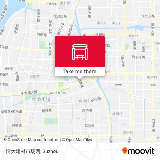 恒大建材市场西 map