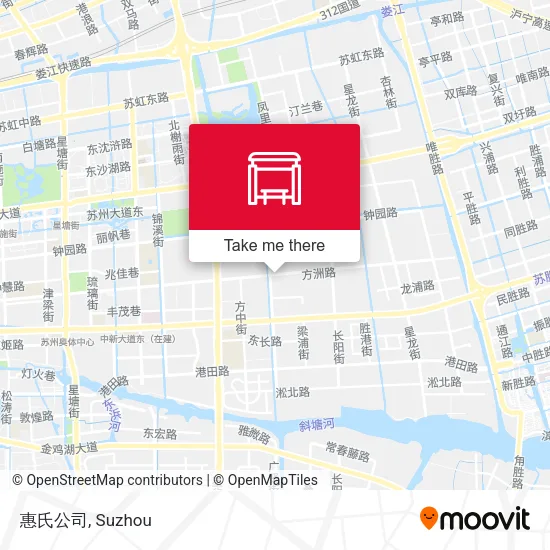 惠氏公司 map