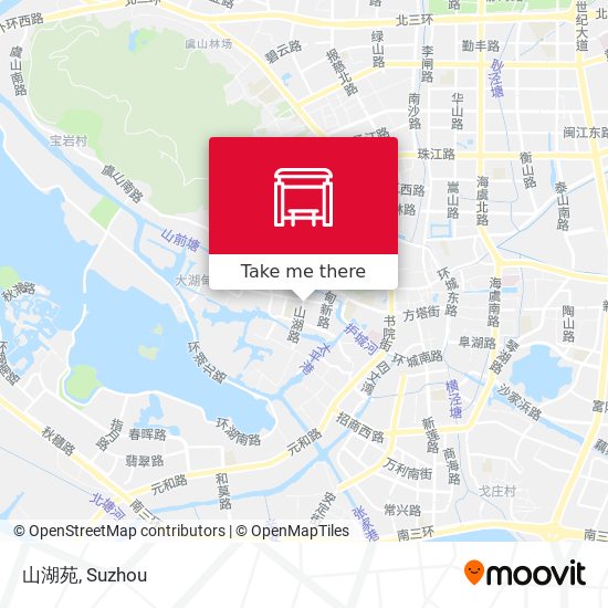 山湖苑 map