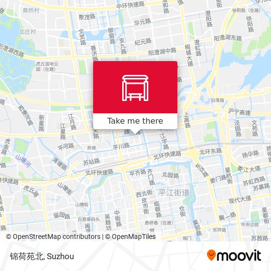 锦荷苑北 map