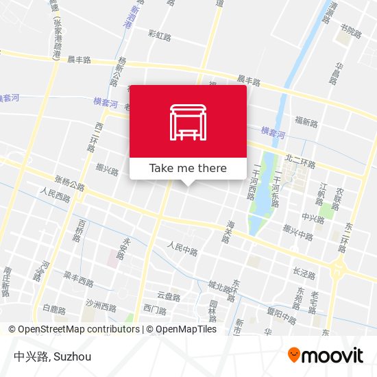 中兴路 map