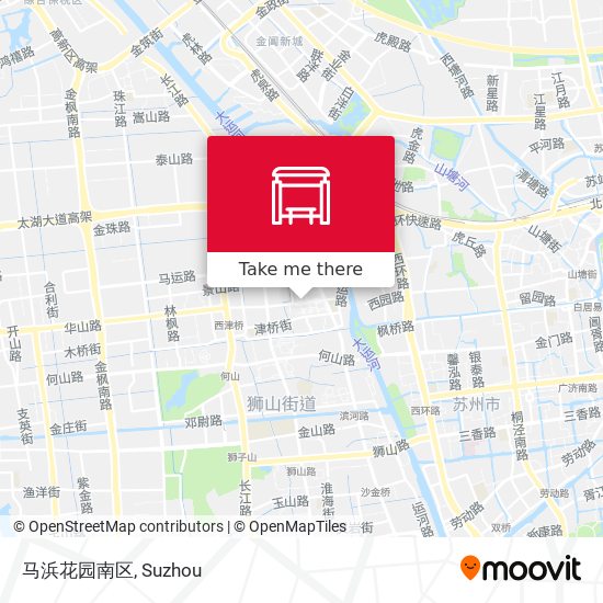 马浜花园南区 map