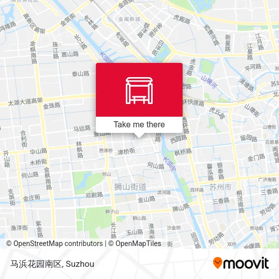 马浜花园南区 map