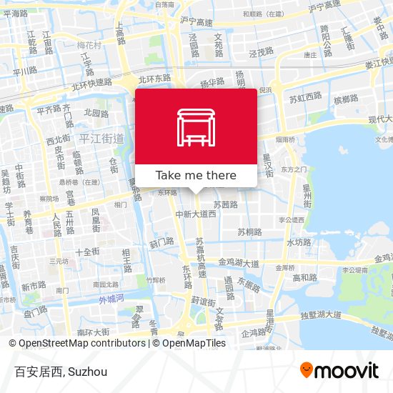 百安居西 map