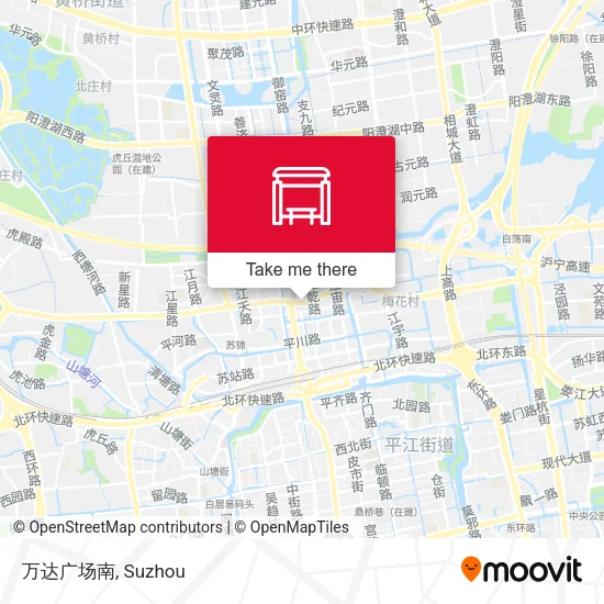万达广场南 map