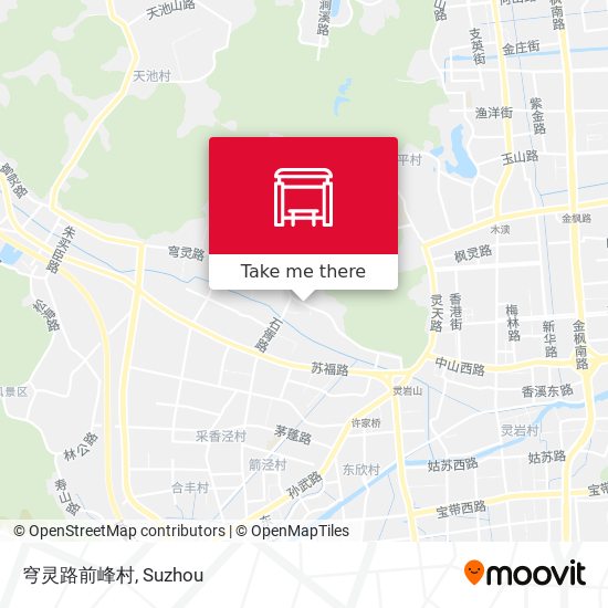 穹灵路前峰村 map