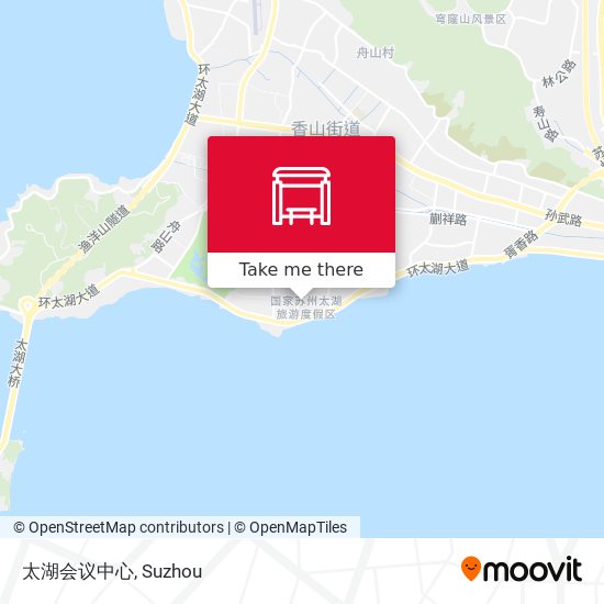 太湖会议中心 map