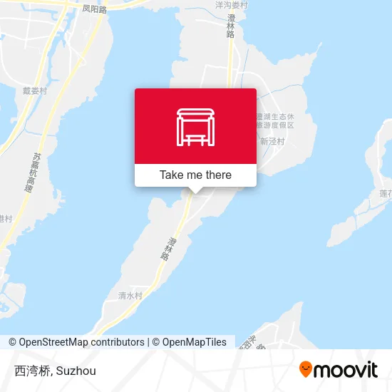 西湾桥 map