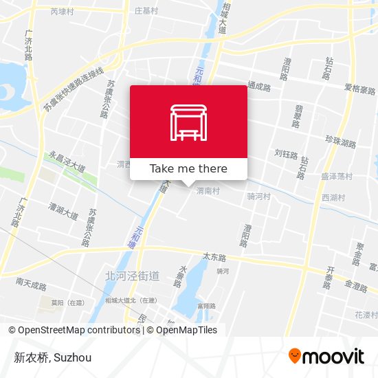 新农桥 map