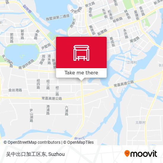 吴中出口加工区东 map