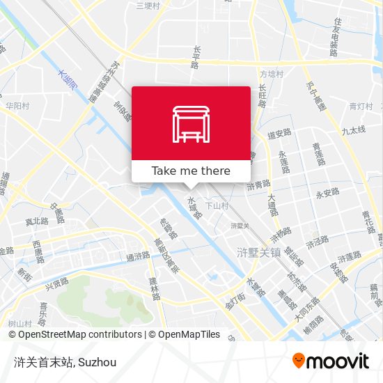 浒关首末站 map