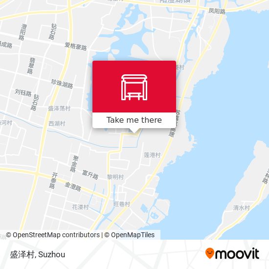 盛泽村 map