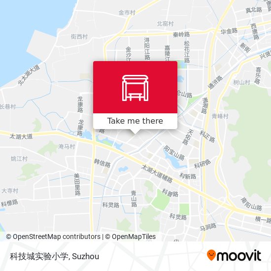科技城实验小学 map