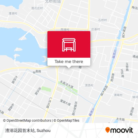 漕湖花园首末站 map