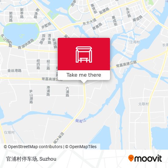 官浦村停车场 map