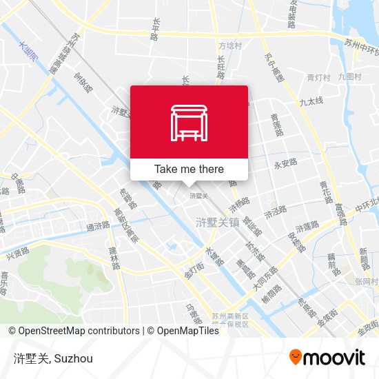浒墅关 map