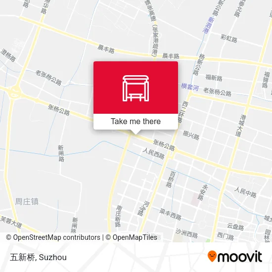 五新桥 map