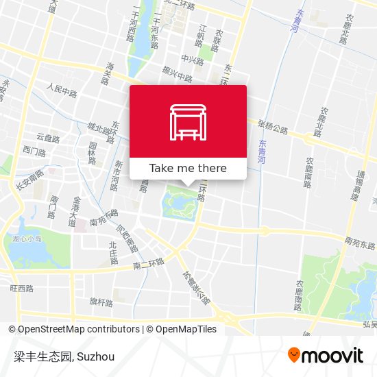 梁丰生态园 map