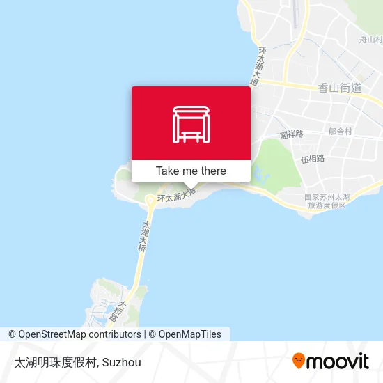 太湖明珠度假村 map