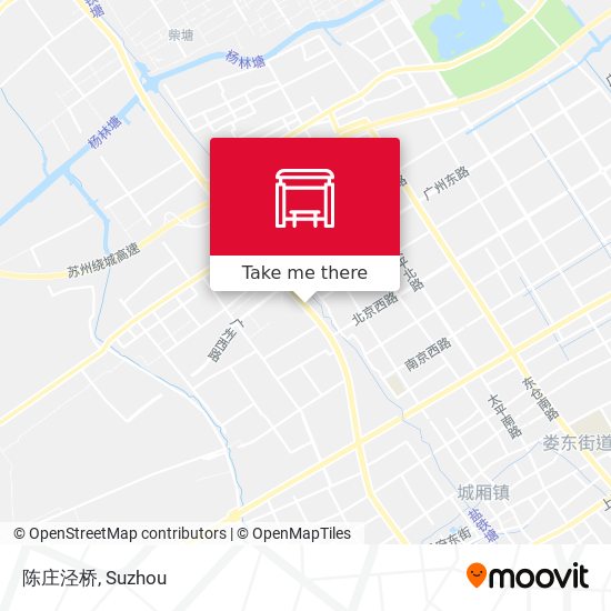 陈庄泾桥 map