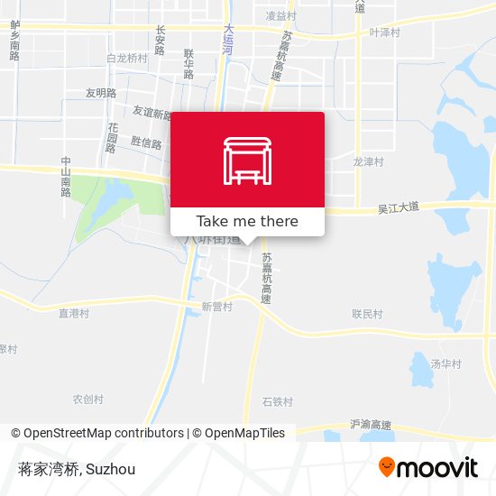 蒋家湾桥 map