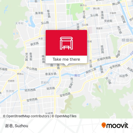 谢巷 map