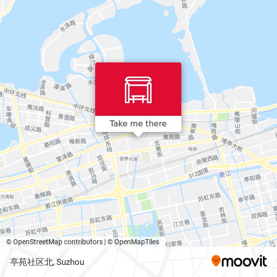 亭苑社区北 map