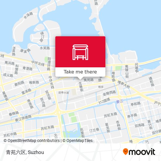 青苑六区 map
