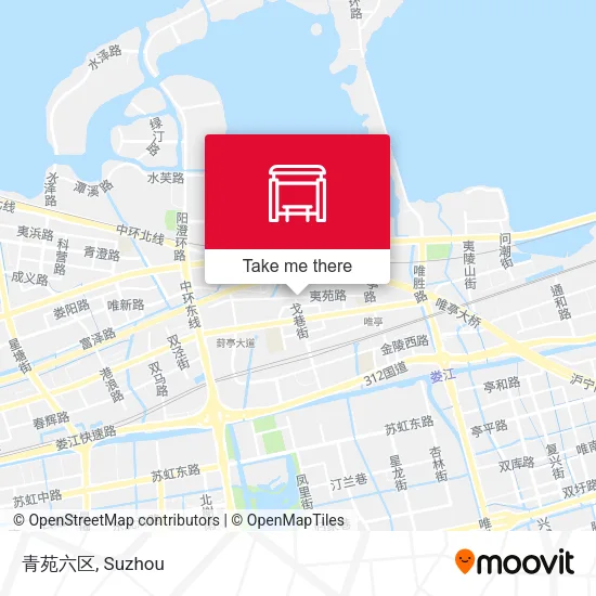 青苑六区 map