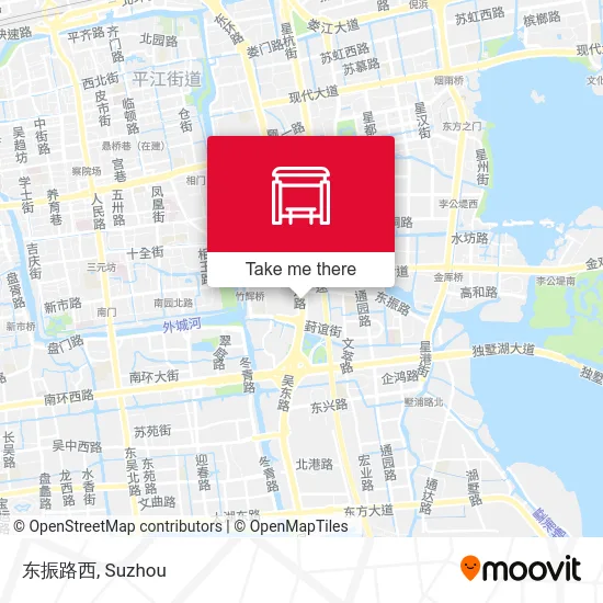东振路西 map